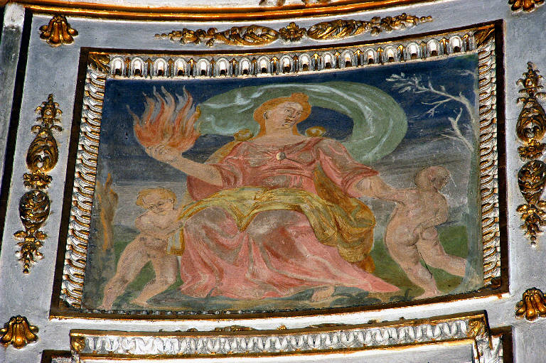 Carità (dipinto) di Porta, Francesco; Porta, Lorenzo (e aiuti; e aiuti) (sec. XVI)
