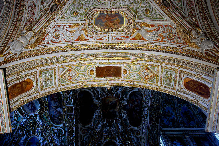 Santi, Angioletti, Motivi decorativi (decorazione plastico-pittorica) di Porta, Lorenzo; Porta, Francesco (e aiuti; ) (sec. XVI)
