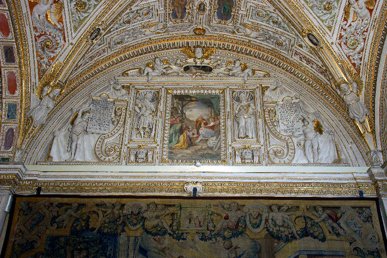 David, Salomone, Angeli (decorazione plastica) di Porta, Lorenzo; Porta, Francesco (e aiuti; ) (sec. XVI)