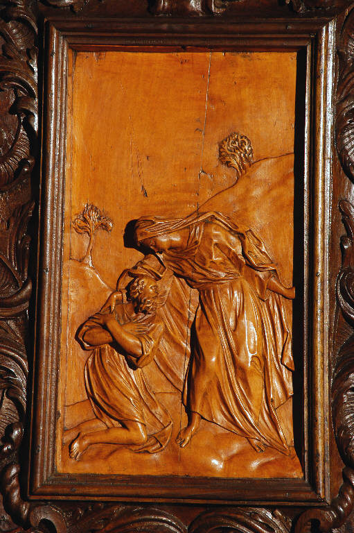 Allegoria della Misericordia (rilievo) di Fantoni, Andrea (sec. XVIII)