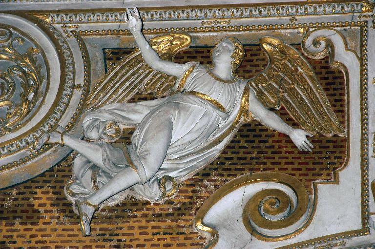Angelo in volo (rilievo) di Sala, Giovanni Angelo; Sala, Gerolamo (sec. XVII)