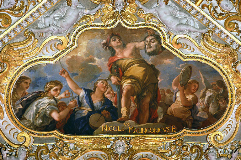 Trionfo di David (dipinto) di Malinconico, Nicolò (sec. XVII)