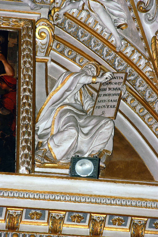 Profeta (rilievo) di Sala, Giovanni Angelo; Sala, Gerolamo (e aiuti; e aiuti) (sec. XVII)