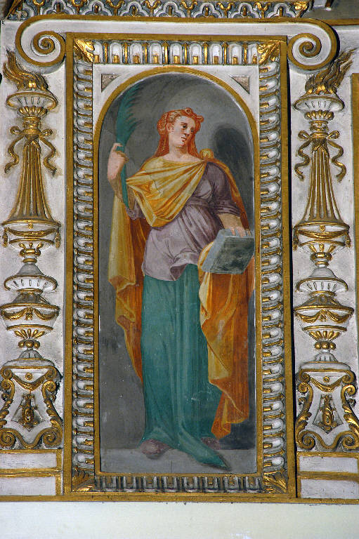 Santa martire (dipinto) - ambito lombardo (sec. XVI)