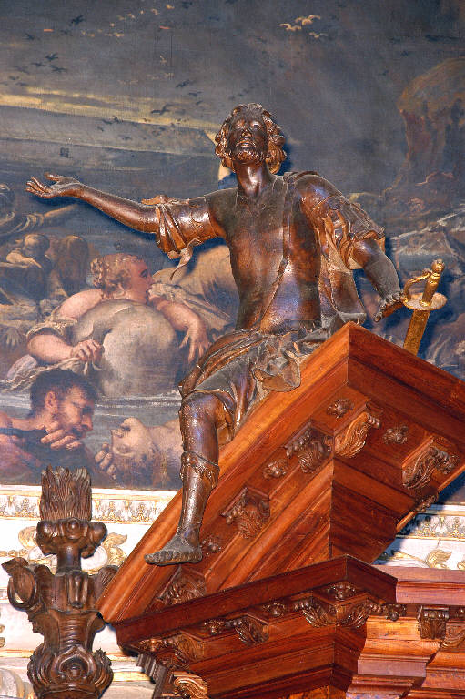 San Fermo (statua) di Sanz, Giovanni Antonio (sec. XVIII)