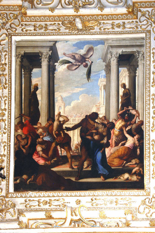 Strage degli innocenti (dipinto) di Massimo da Verona (sec. XVII)