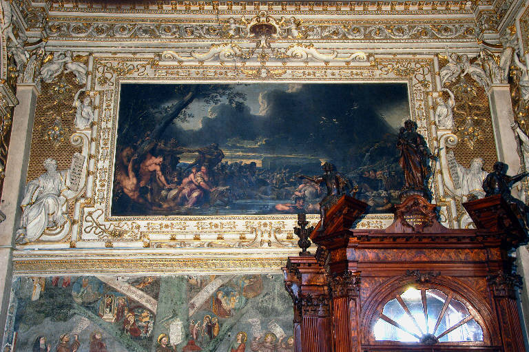 Profeti, Angeli, Motivi decorativi (decorazione plastica) di Sala, Giovanni Angelo; Sala, Gerolamo (sec. XVII)