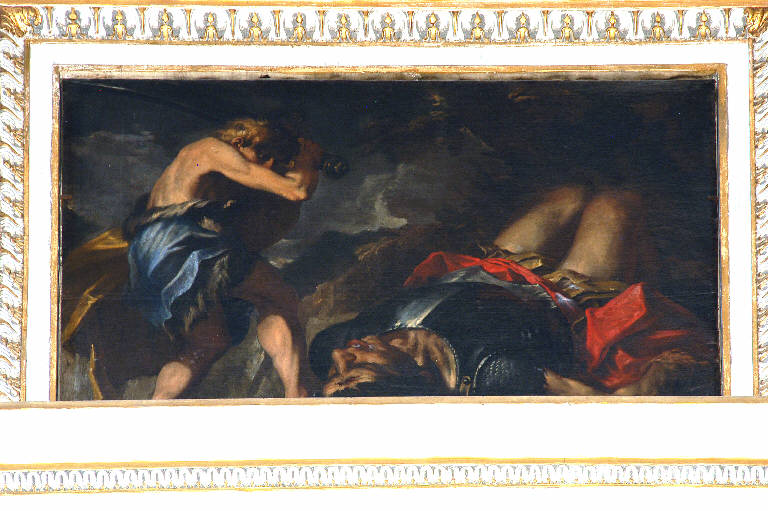 David e Golia (dipinto) di Scaramuccia, Luigi (sec. XVII)
