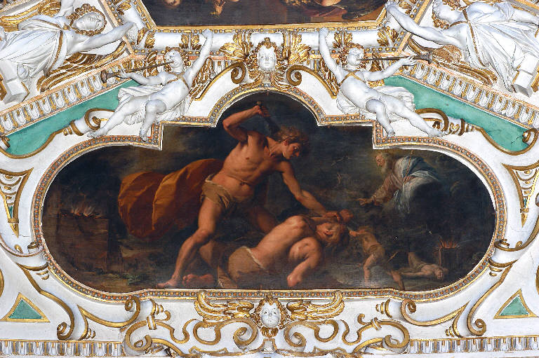 Caino uccide Abele (dipinto) di Nuvolone, Giuseppe (sec. XVII)
