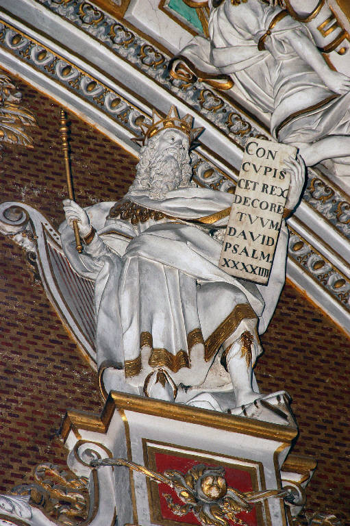 David come profeta (rilievo) di Sala, Giovanni Angelo; Sala, Gerolamo (bottega; bottega) (sec. XVII)