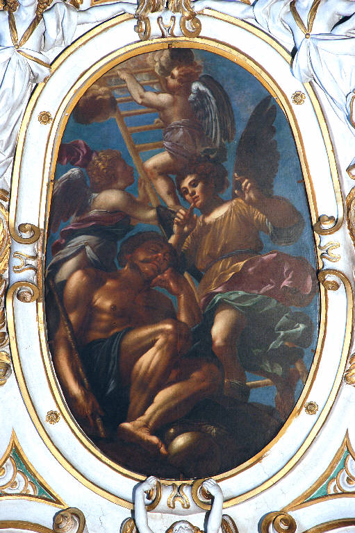 Sogno di Giacobbe (dipinto) di Cocchi, Ottavio (sec. XVII)