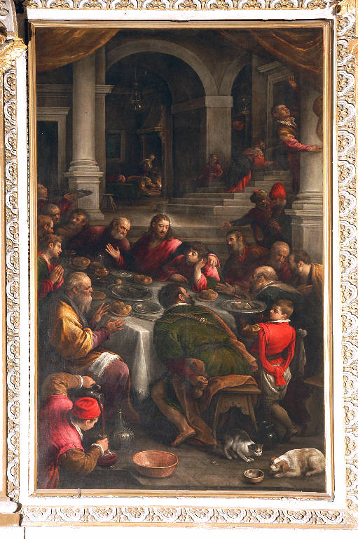 Ultima cena (dipinto) di Bassano, Francesco (sec. XVI)