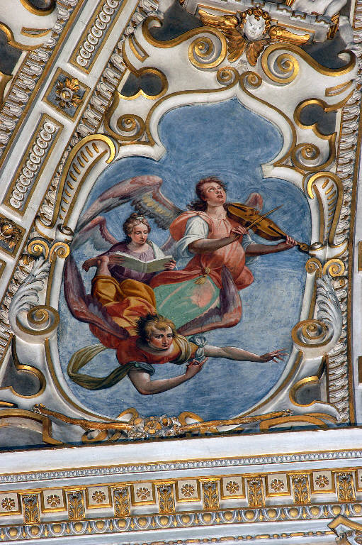 Angeli musicanti (dipinto) di Cavagna, Giovan Paolo (sec. XVI)