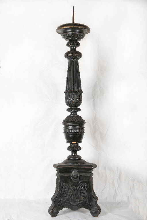 candelabro funebre - ambito lombardo-veneto (sec. XIX)