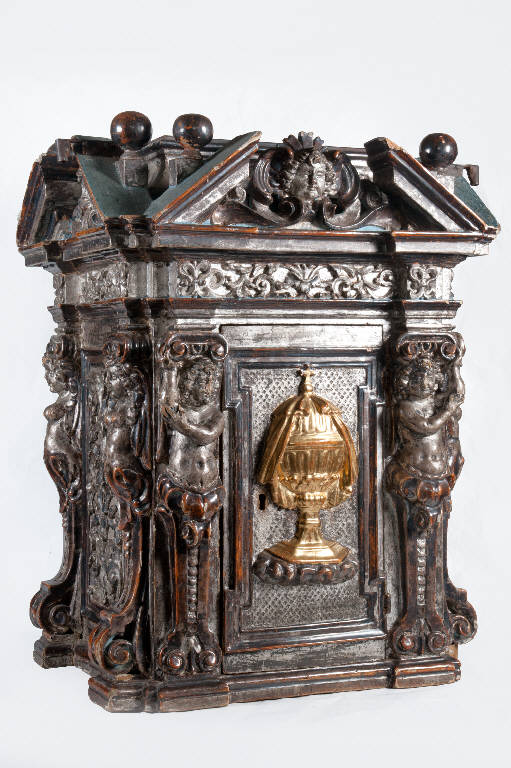 tabernacolo - bottega lombardo-veneta (seconda metà sec. XVII)