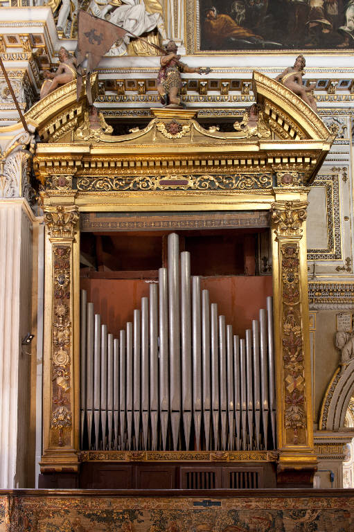 Angioletti, Sant'Alessandro (cassa d'organo) - bottega lombarda (sec. XVII)