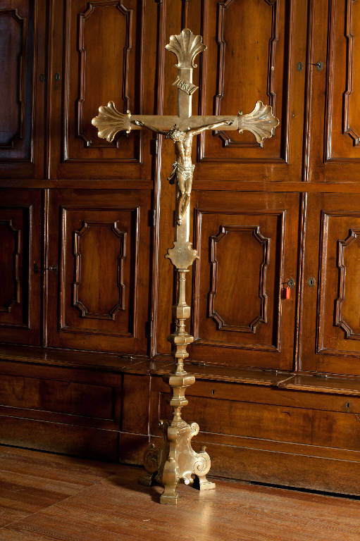 croce d'altare - ambito lombardo-veneto (sec. XVIII)