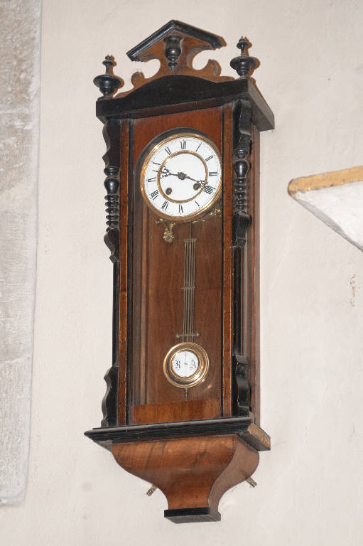 cassa di orologio a pendolo - ambito lombardo (inizio sec. XX)