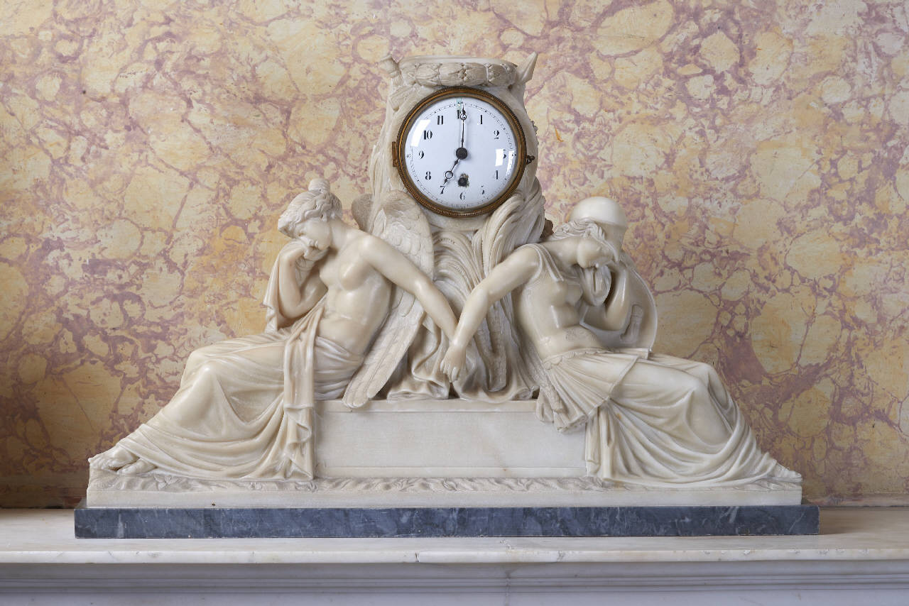 La Vittoria e Minerva (orologio) di Fontana, Pietro - ambito Italia centro-settentrionale (primo quarto sec. XIX)