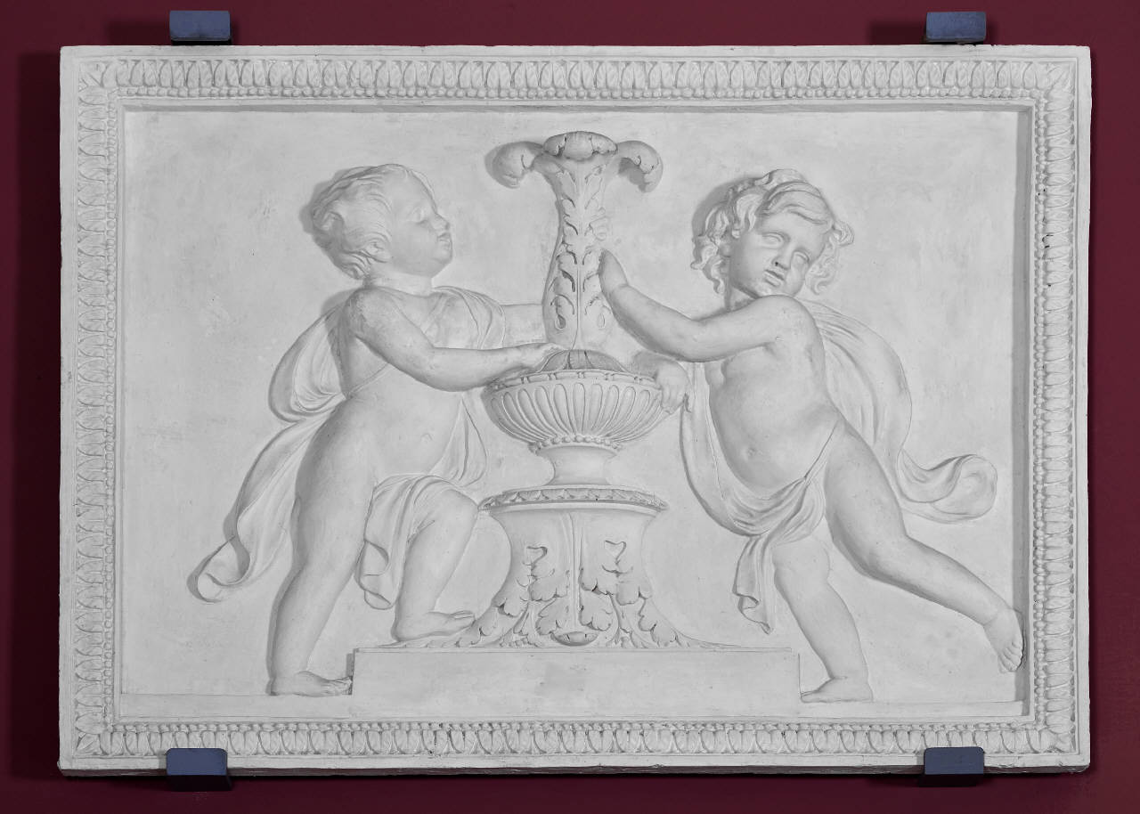 Putti (rilievo) di Franchi, Giuseppe - ambito Italia centro-settentrionale (seconda metà sec. XVIII)