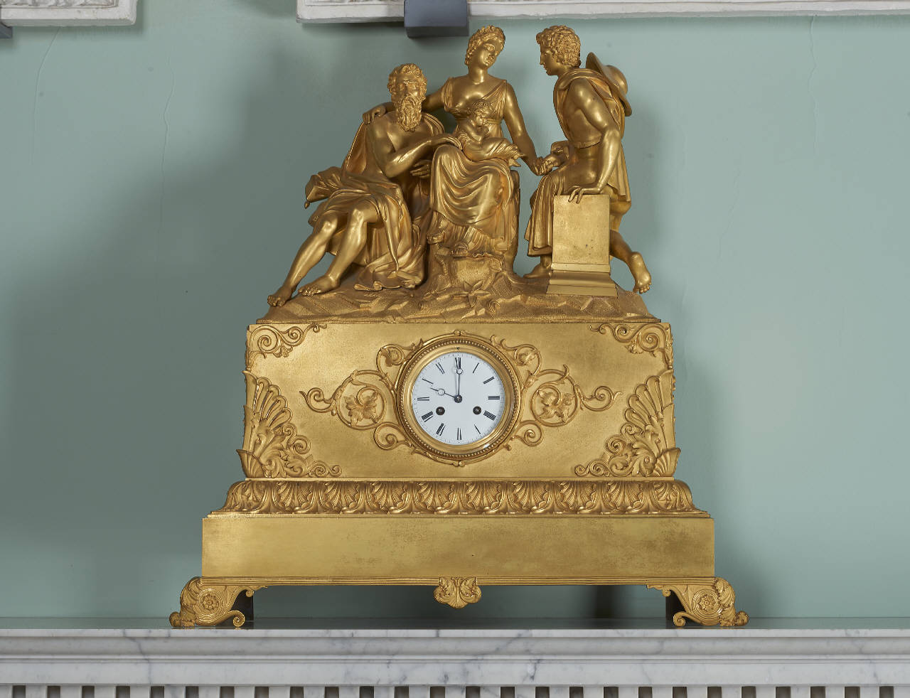 La famiglia antica (orologio) - ambito milanese (prima metà sec. XIX)