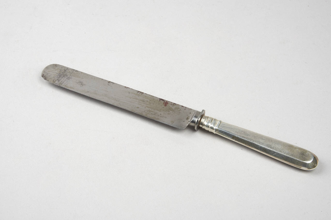 coltello da tavola (fine/inizio secc. XIX/ XX)
