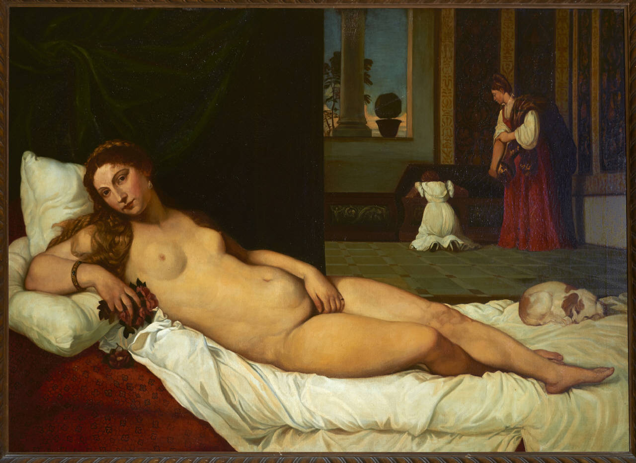 Venere di Urbino, Venere distesa (dipinto) di Anonimo (seconda metà sec. XIX)