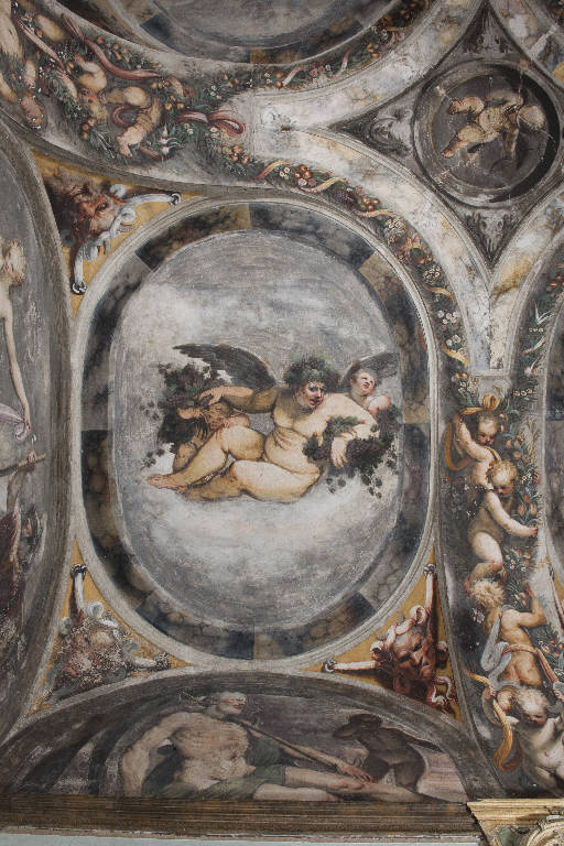allegoria dell'autunno (dipinto) di Gambara, Lattanzio (sec. XVI)
