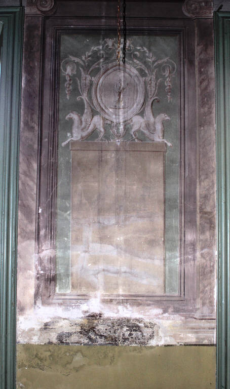 motivi decorativi a candelabra (decorazione pittorica) di Tellaroli, Francesco (ultimo quarto sec. XVIII)