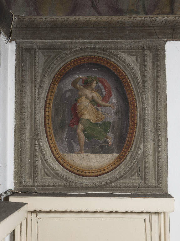 Menade che danza (dipinto) di Teosa, Giuseppe (fine sec. XVIII)