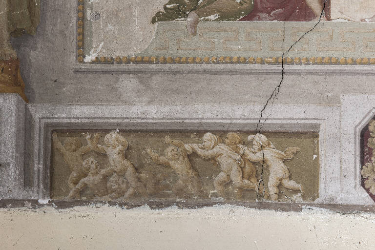 fanciulli giocano (dipinto) di Teosa, Giuseppe (fine sec. XVIII)