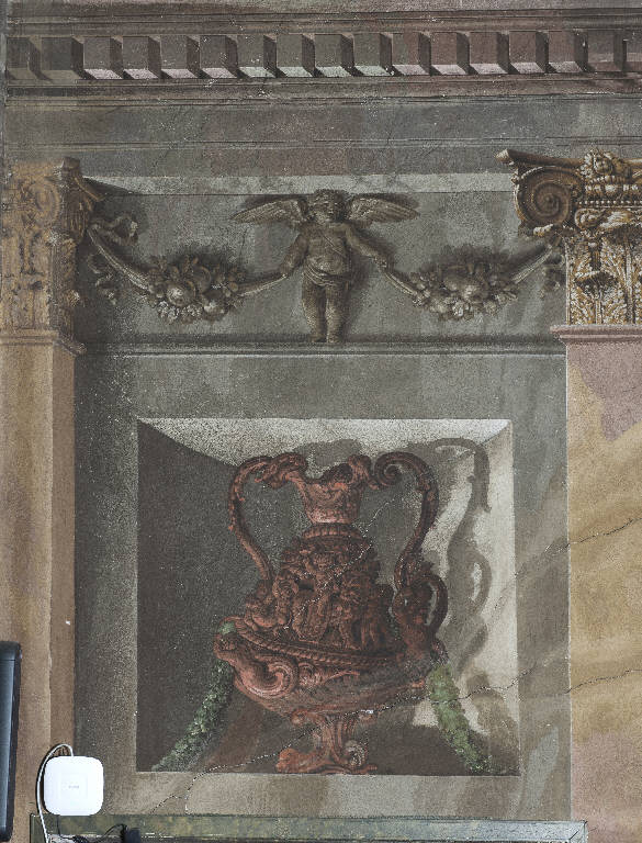 vaso all'antica (dipinto) di Manfredini, Giuseppe (sec. XVIII)