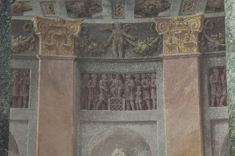 corteo (dipinto) di Manfredini, Giuseppe (sec. XVIII)