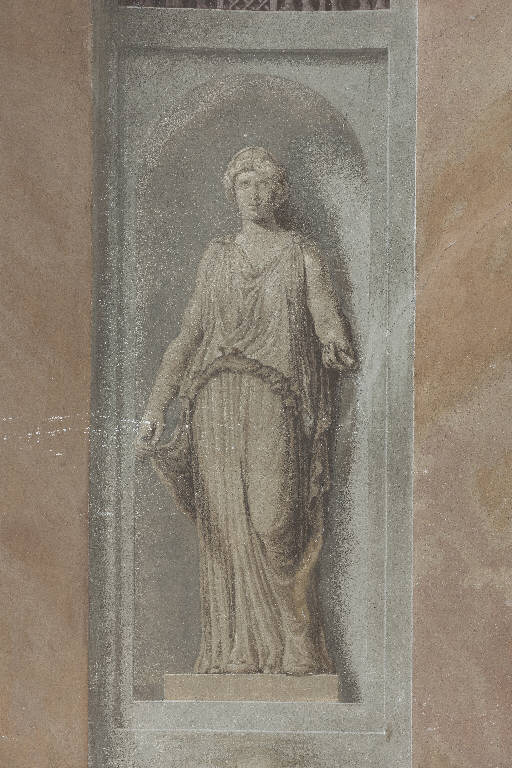 figura femminile (dipinto) di Manfredini, Giuseppe (sec. XVIII)
