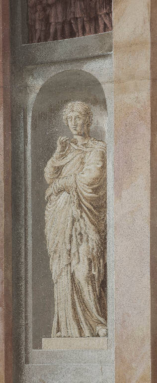 figura femminile (dipinto) di Manfredini, Giuseppe (sec. XVIII)