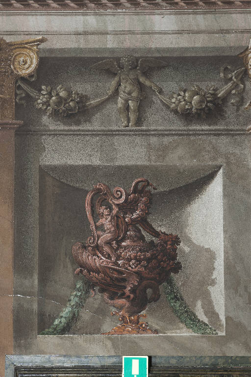 vaso all'antica (dipinto) di Manfredini, Giuseppe (sec. XVIII)