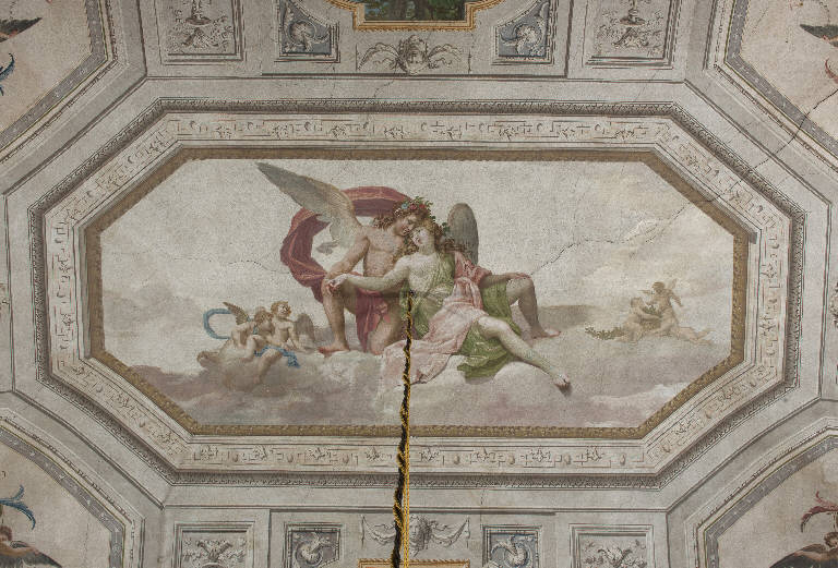 Amore e Psiche (dipinto) di Gandini, Saverio (sec. XVIII)
