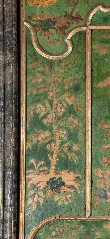 albero di pesche (dipinto) - ambito lombardo (sec. XVIII)