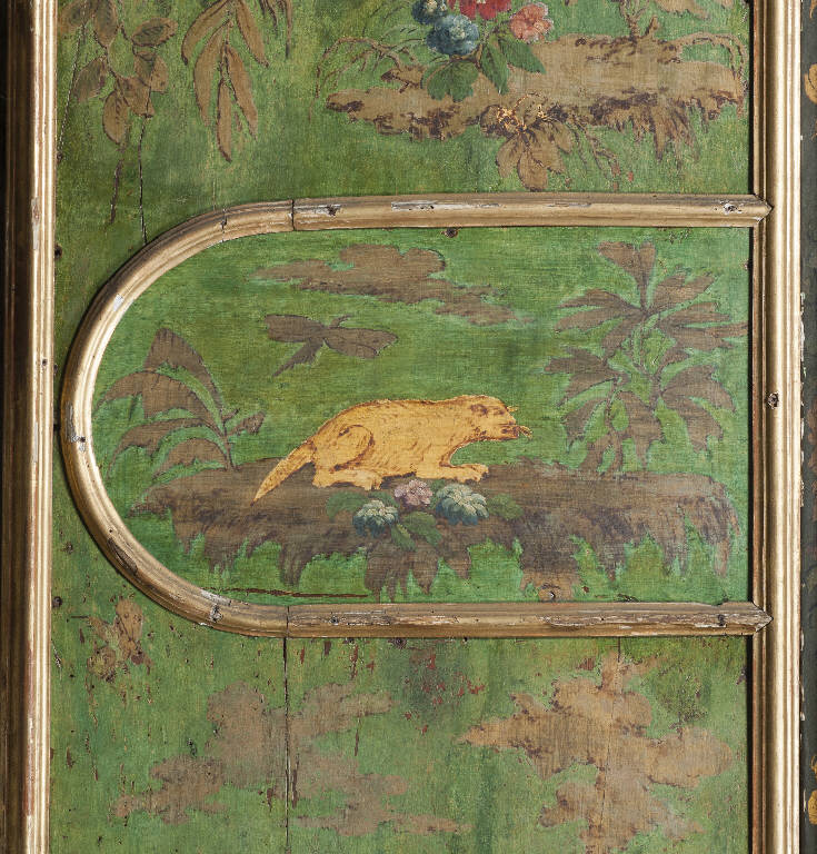 leopardo (dipinto) - ambito lombardo (sec. XVIII)