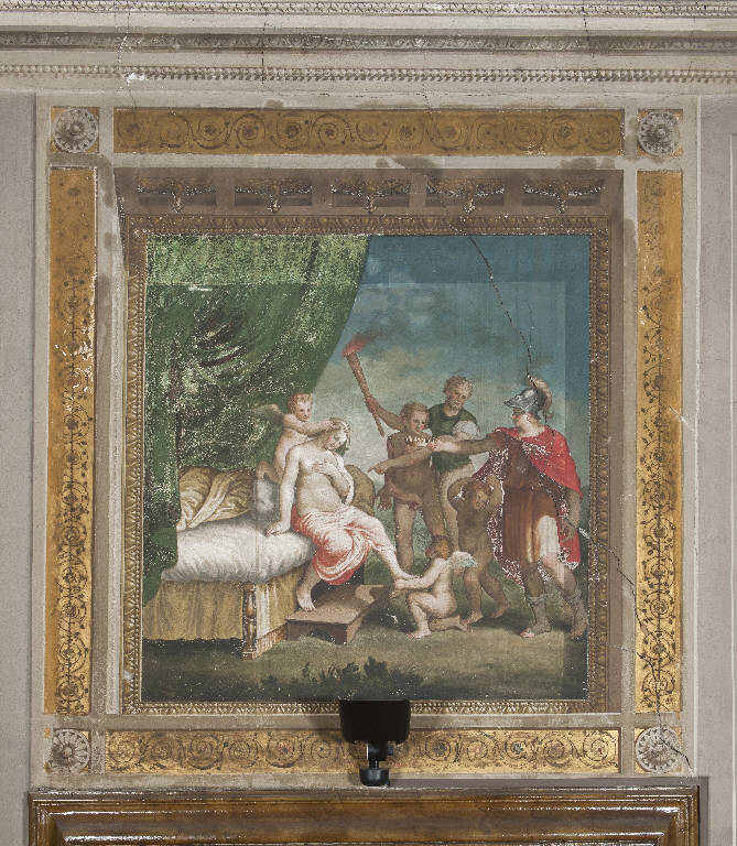 Nozze di Alessandro Magno e Rossane (dipinto) di Manfredini, Giuseppe (sec. XVIII)