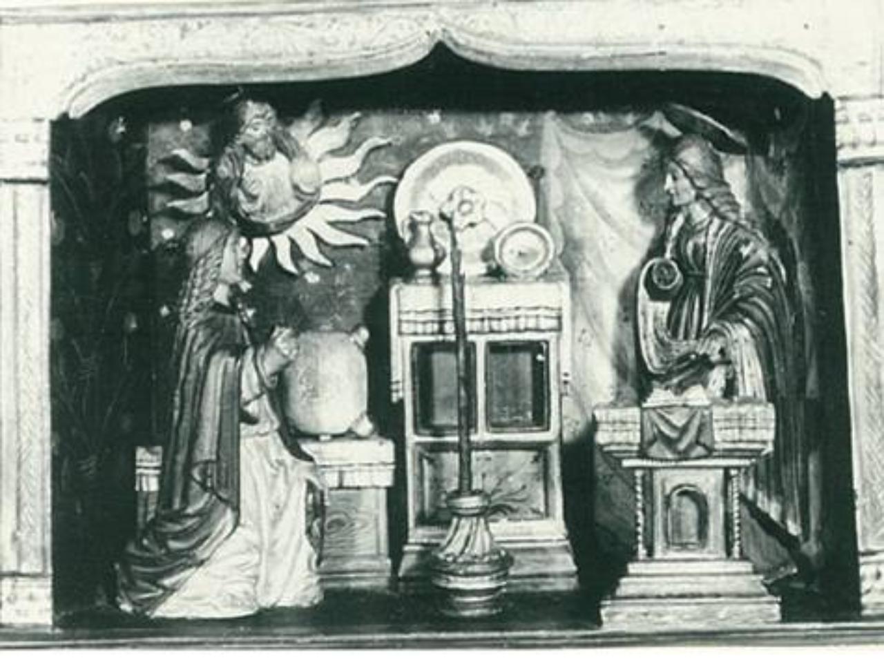 Annunciazione (rilievo) - bottega milanese (inizio sec. XVI)