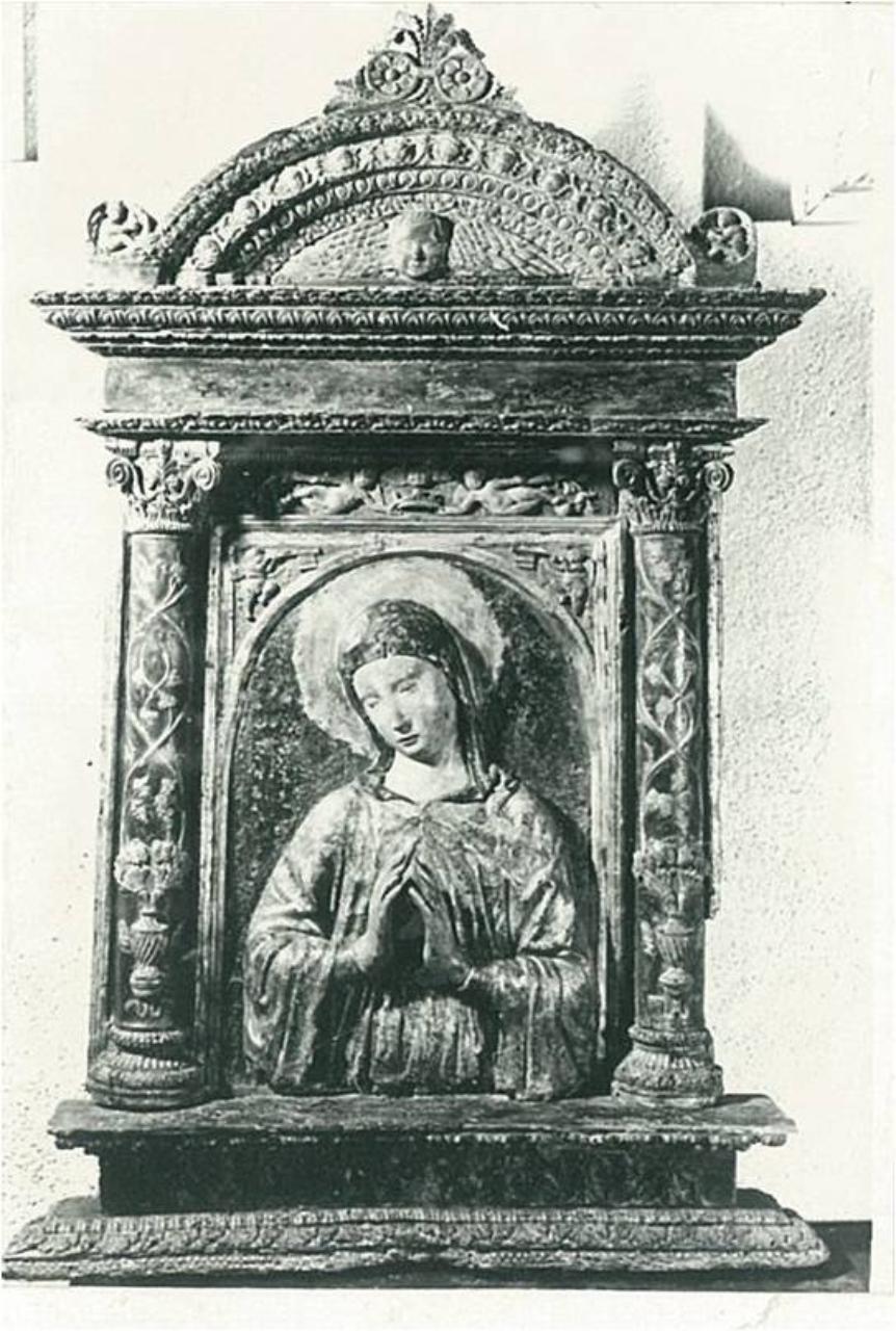 Madonna orante (ancona) di da Cattaro, Giacomo - arte veneta (seconda metà sec. XV)