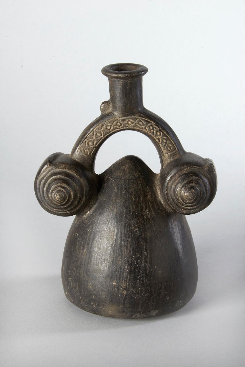 bottiglia - Cultura Chimù-Inca (secc. XV/ XVI)