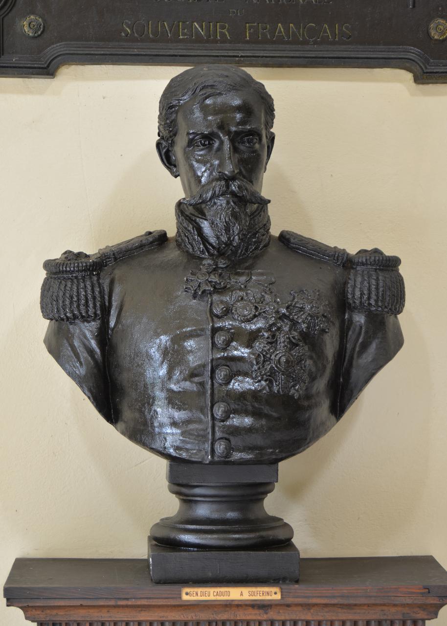 Generale Auger, Risorgimento (busto) di Pisani Salvatore (sec. XIX)