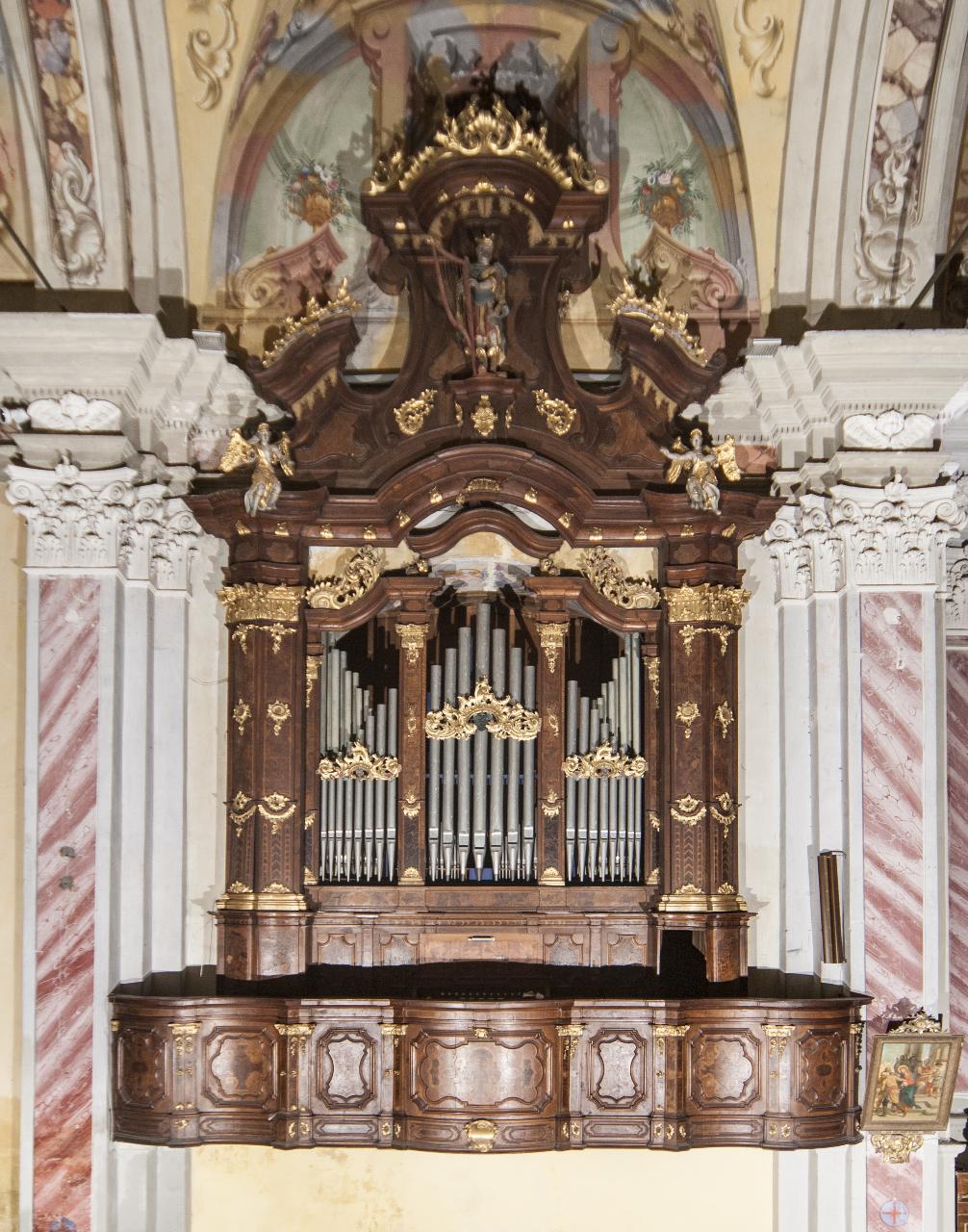 cassa d'organo di Rinaldi, Andrea; Peter, Mathias - ambito lombardo (ultimo quarto sec. XVIII)