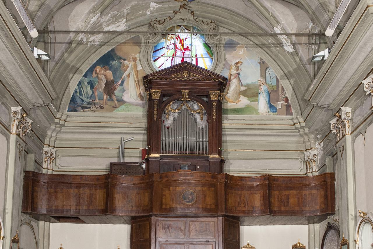 cassa d'organo di Pietrobono, Tomaso - ambito lombardo (ultimo quarto sec. XVIII)