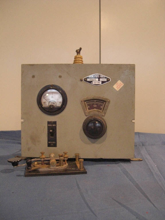 trasmettitore radiotelegrafico di Officine Radio Marconi (primo quarto sec. XX)