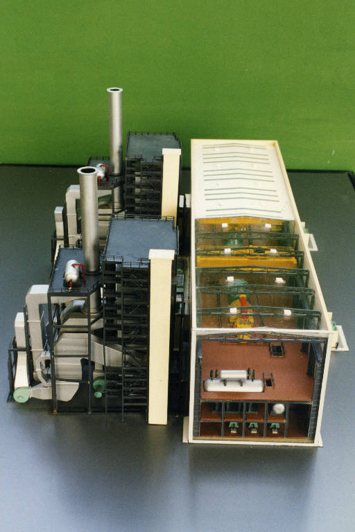 modello della centrale termoelettrica (secc. XIX/ XX)