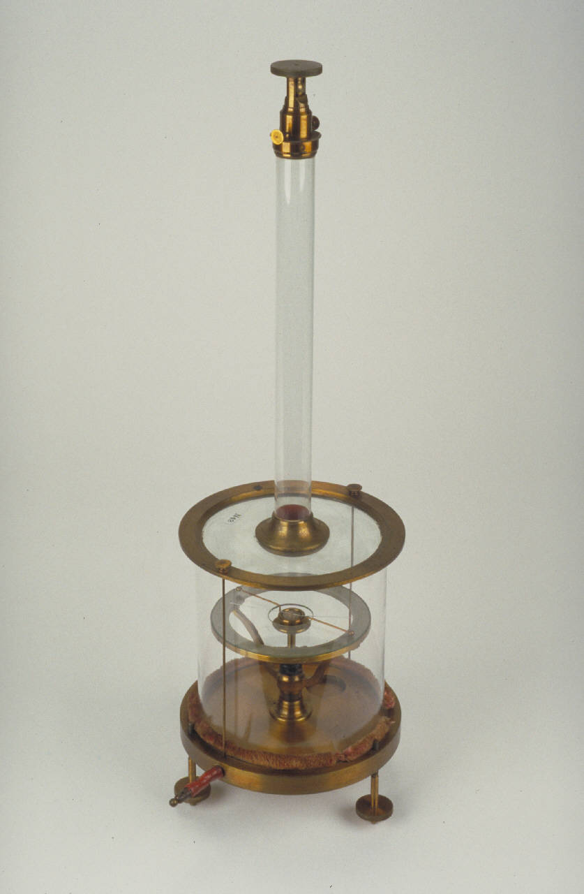 Elettrometro bifilare ad induzione di Palmieri di Volta Alessandro (1877 ca.)