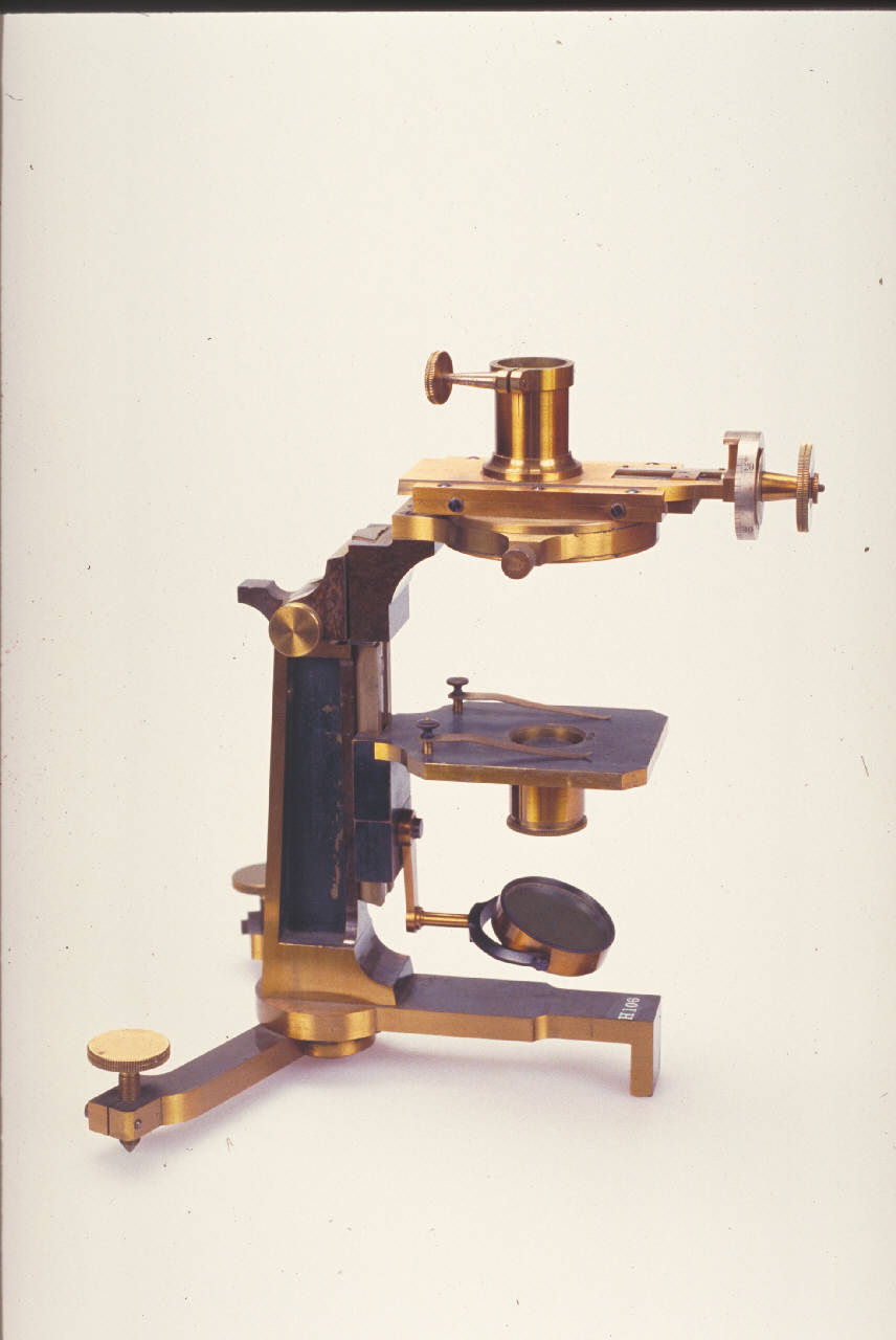 Microscopio micrometrico (fine sec. XIX)